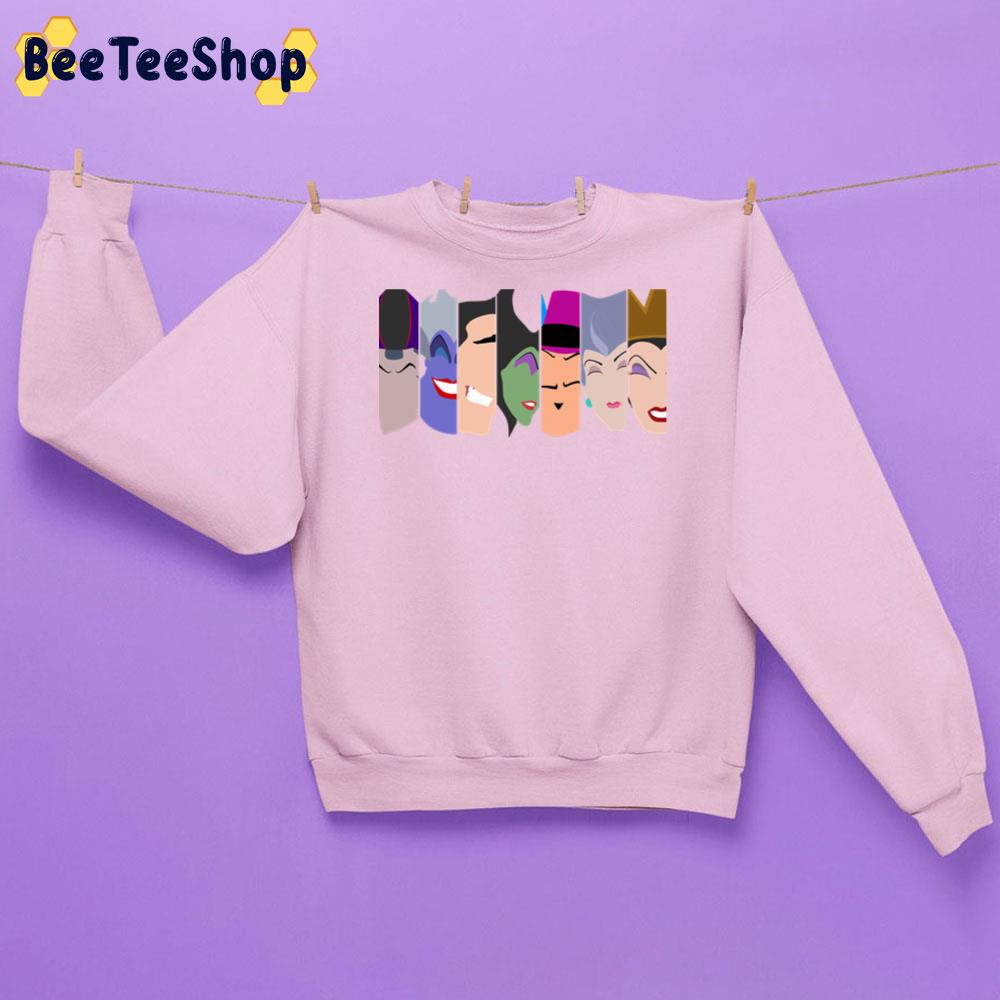 Seven Deadly Villains The Little Mermaid Unisex Sweatshirt Seven Deadly Villains The Little Mermaid Unisex Sweatshirt