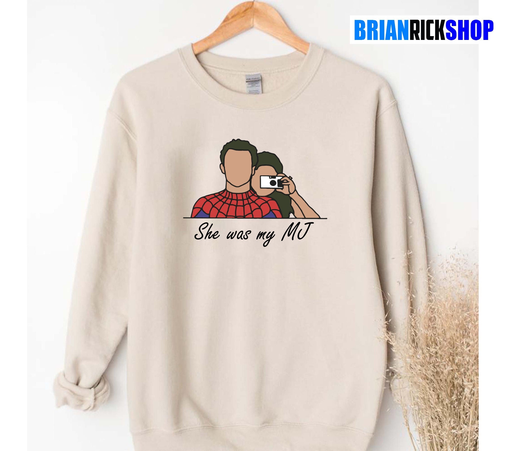 She Was My Mj Spider-Man Peter Parker Tom Holland Unisex Sweatshirt She Was My Mj Spider-Man Peter Parker Tom Holland Unisex Sweatshirt