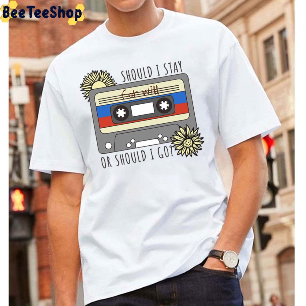 Should I Stay Or Should I Go Stranger Things 4 2022 Unisex T-Shirt Should I Stay Or Should I Go Stranger Things 4 2022 Unisex T-Shirt