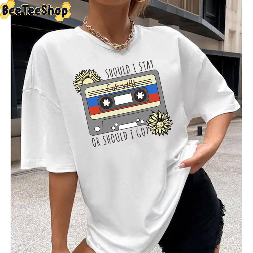 Should I Stay Or Should I Go Stranger Things 4 2022 Unisex T-Shirt Should I Stay Or Should I Go Stranger Things 4 2022 Unisex T-Shirt