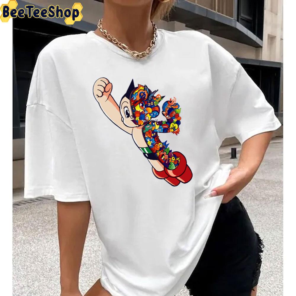 Shrimpy Doodle Digital Art Unisex T-Shirt Shrimpy Doodle Digital Art Unisex T-Shirt