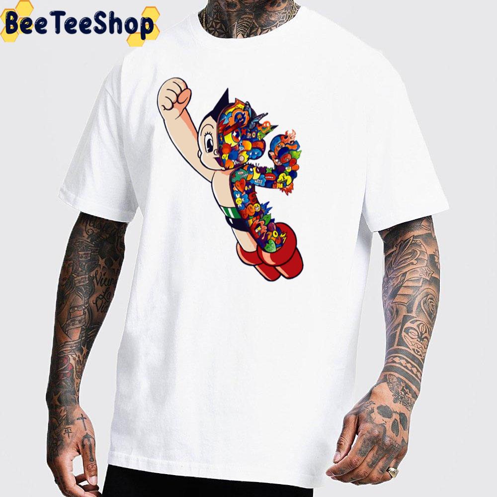 Shrimpy Doodle Digital Art Unisex T-Shirt Shrimpy Doodle Digital Art Unisex T-Shirt