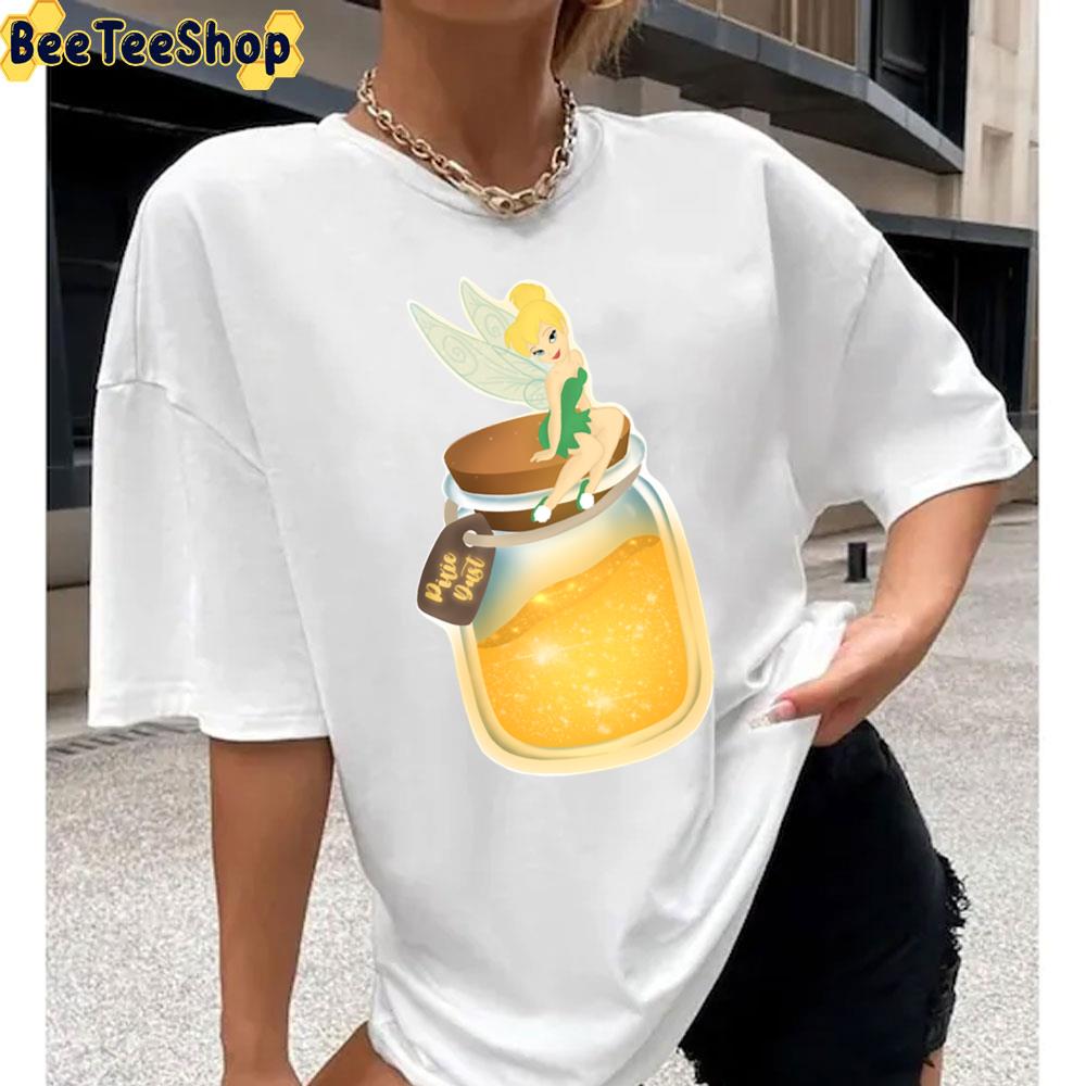 Sitting On A Jar Of Pixie Dust Tinker Bell Unisex T-Shirt Sitting On A Jar Of Pixie Dust Tinker Bell Unisex T-Shirt