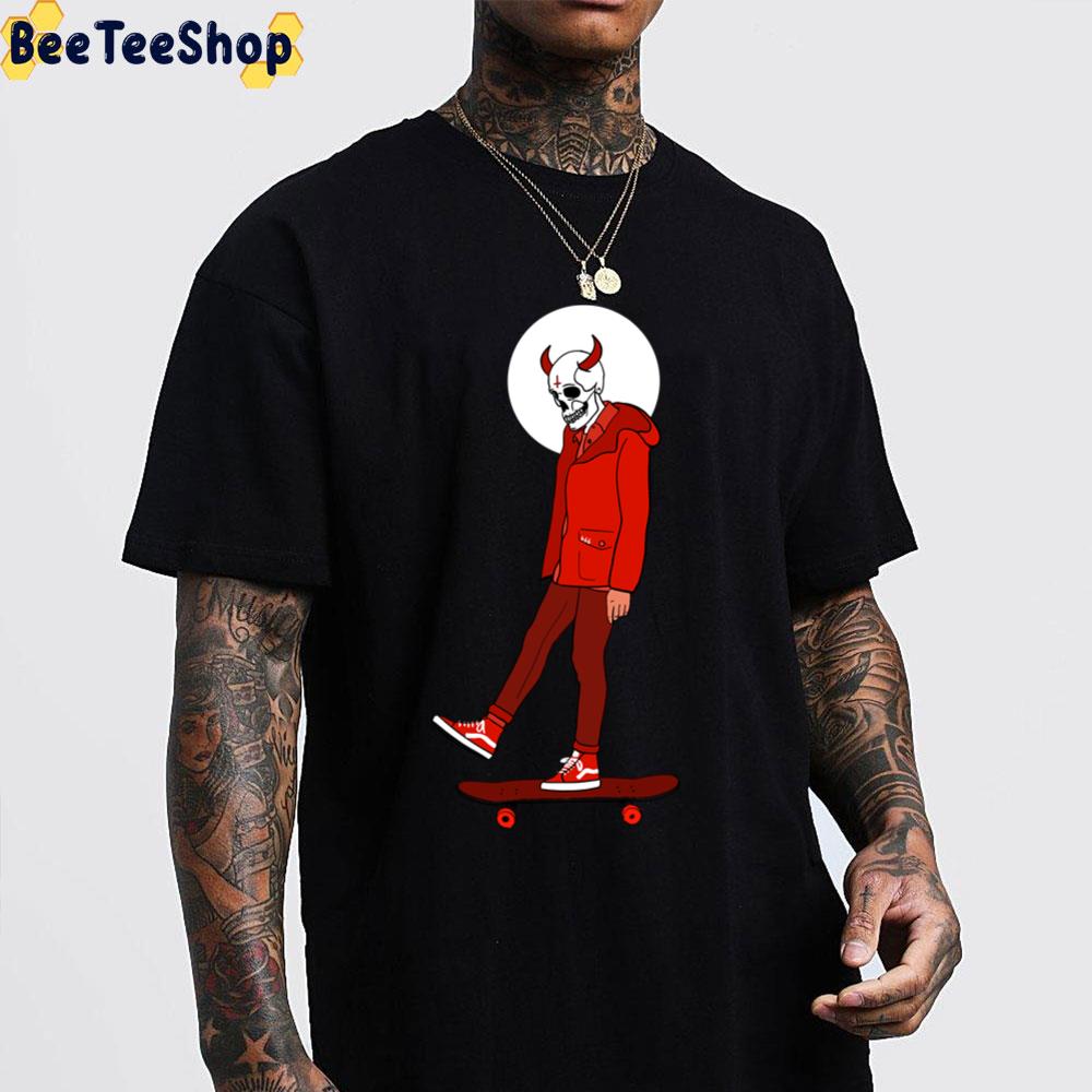 Skate Satan Skate Van Shoes Unisex T-Shirt Skate Satan Skate Van Shoes Unisex T-Shirt
