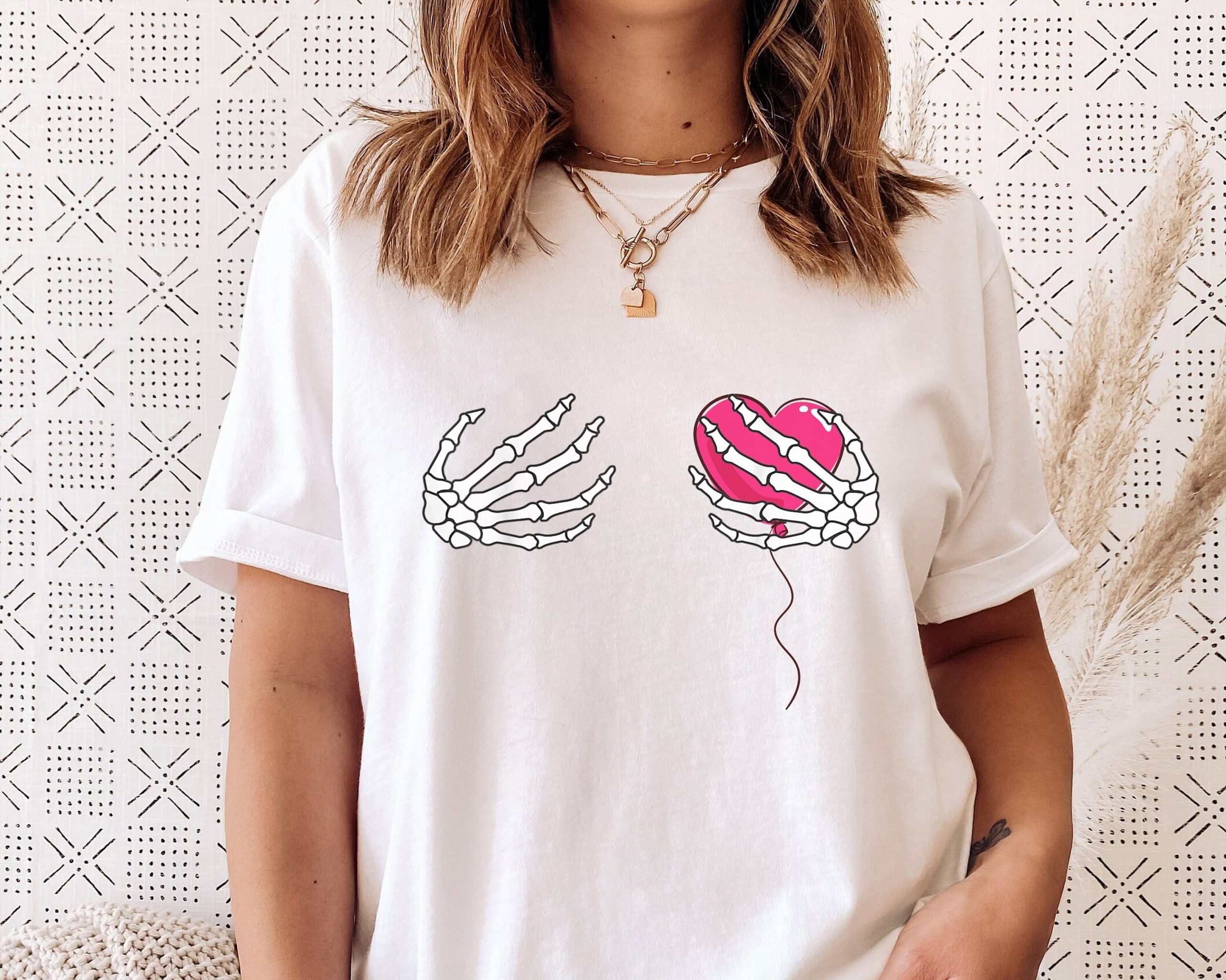 Skeleton Hands Holding Heart Funny Unisex Shirt Skeleton Hands Holding Heart Funny Unisex Shirt