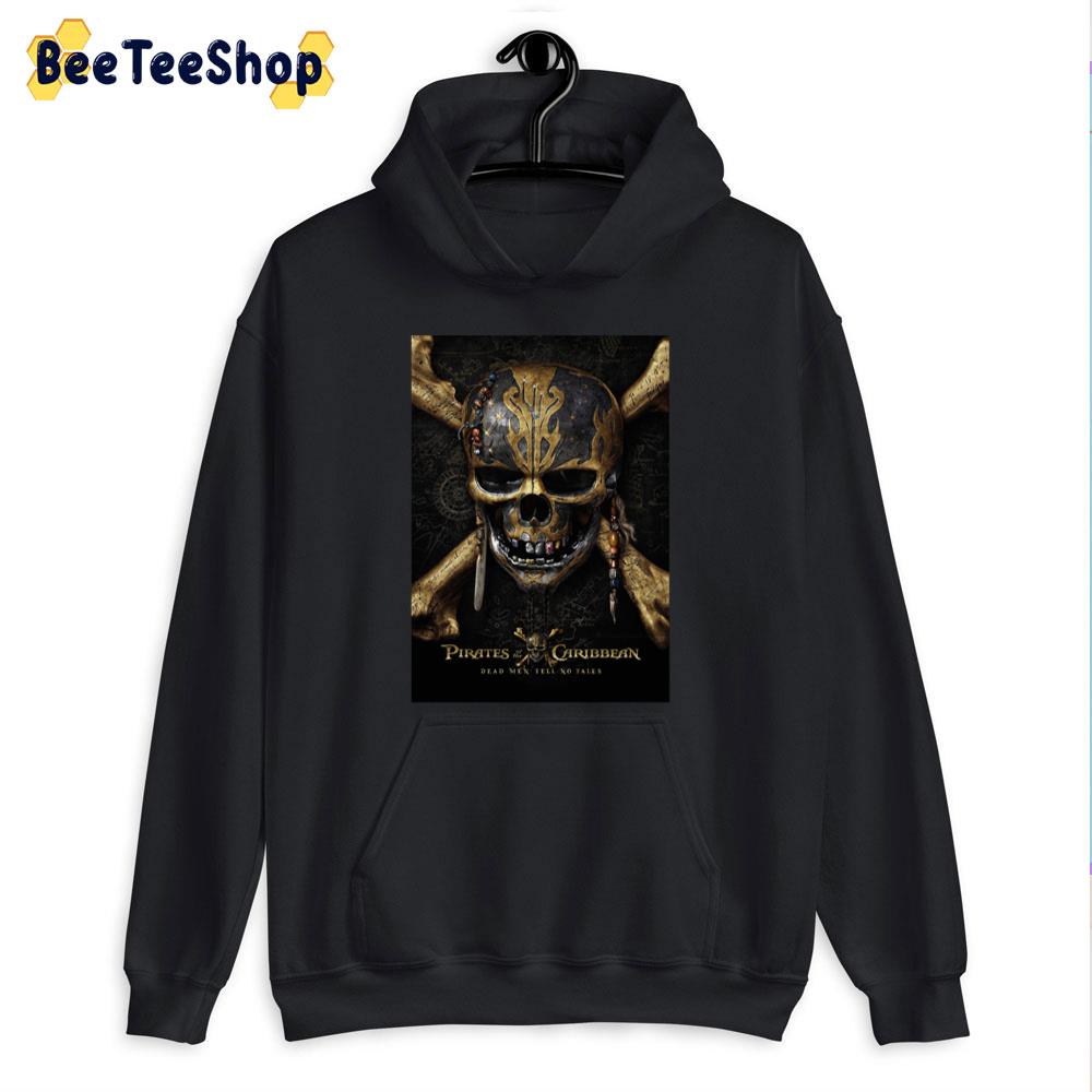 Skull Dead Men Tell No Tales Pirates Of The Caribbean Unisex T-Shirt Skull Dead Men Tell No Tales Pirates Of The Caribbean Unisex T-Shirt