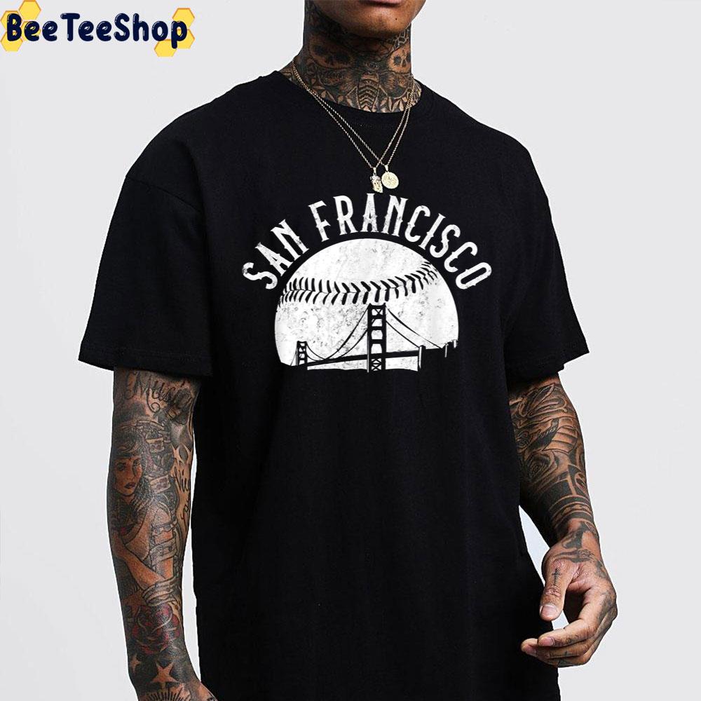 Skyline San Francisco Baseball Unisex T-Shirt Skyline San Francisco Baseball Unisex T-Shirt