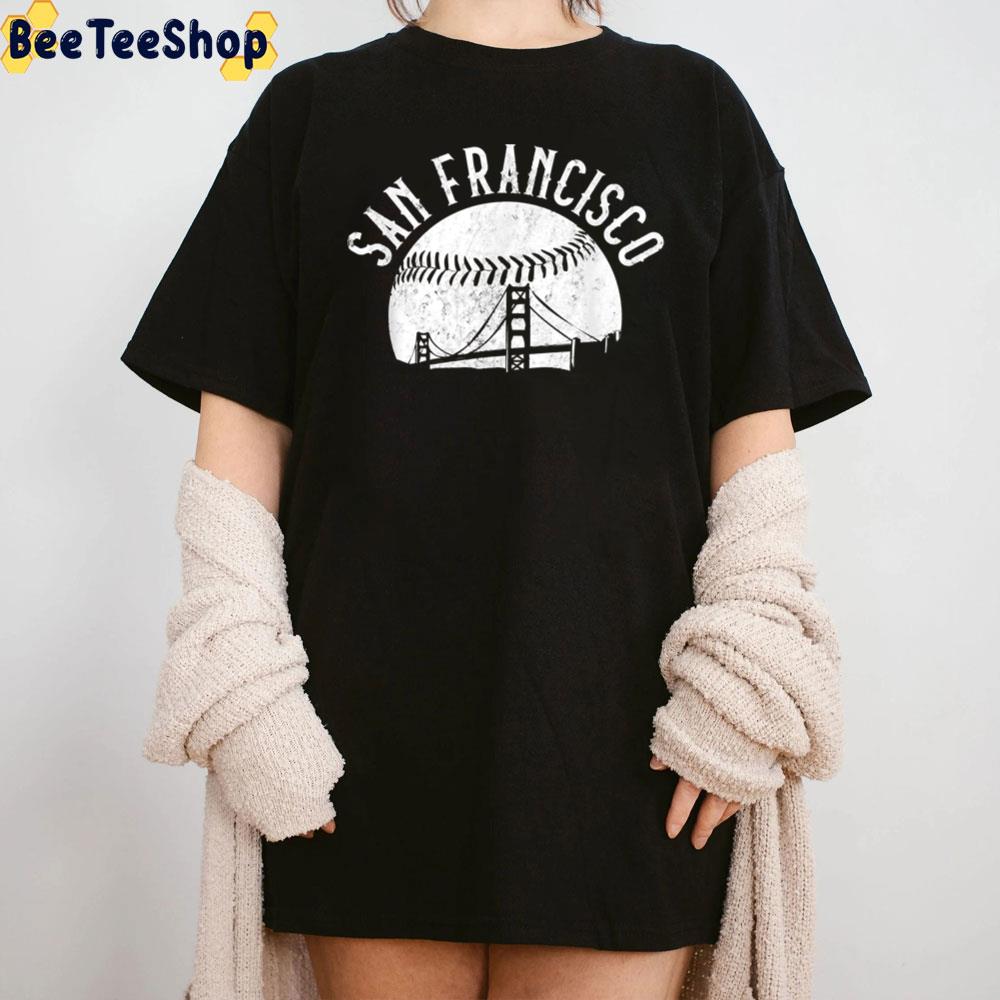 Skyline San Francisco Baseball Unisex T-Shirt Skyline San Francisco Baseball Unisex T-Shirt