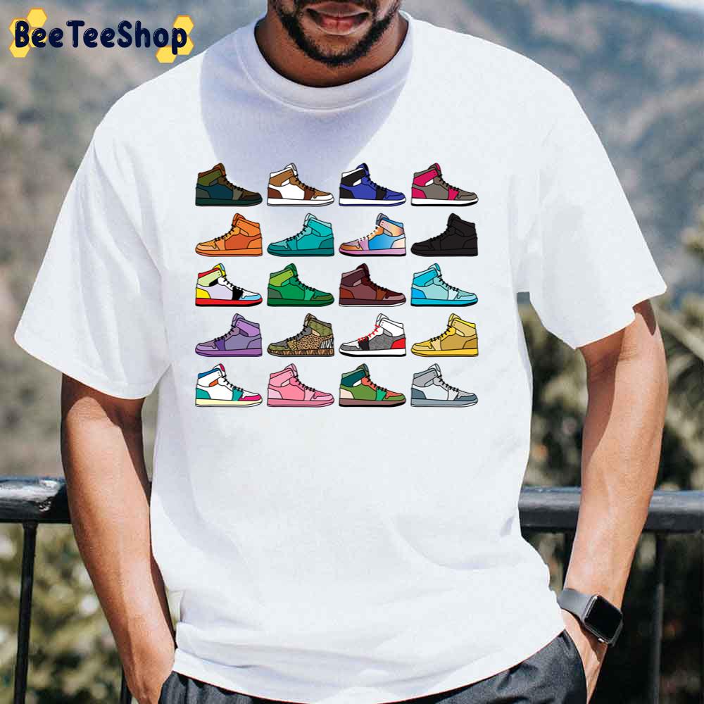 Sneaker Pattern Van Shoes Unisex T-Shirt Sneaker Pattern Van Shoes Unisex T-Shirt