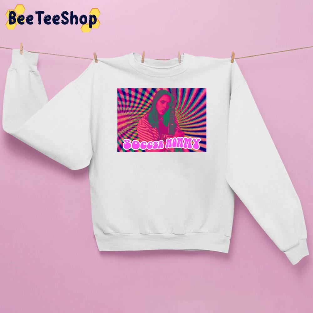 Soccer Mommy Trippy Retro Art Unisex Sweatshirt Soccer Mommy Trippy Retro Art Unisex Sweatshirt