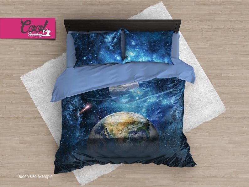 Space Trip Cotton Bedding Sets Space Trip Cotton Bedding Sets