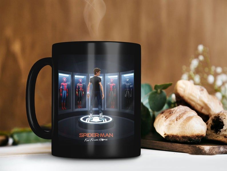 Spider Man Far From Home Costume Of The Superhero Mug Spiderman Mug Spider Man Lover Gift Premium Sublime Ceramic Coffee Mug Black Spider Man Far From Home Costume Of The Superhero Mug Spiderman Mug Spider Man Lover Gift Premium Sublime Ceramic Coffee Mug Black