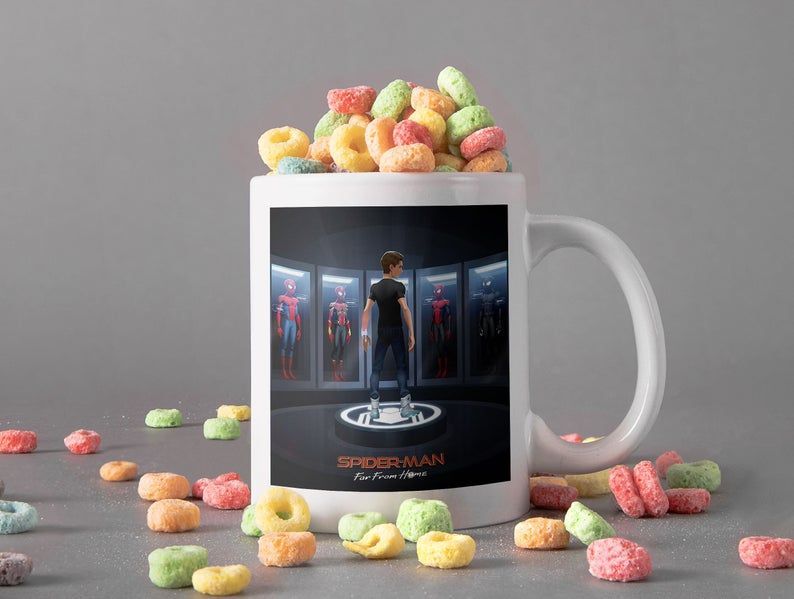 Spider Man Far From Home Costume Of The Superhero Mug Spiderman Mug Spider Man Lover Gift Premium Sublime Ceramic Coffee Mug White Spider Man Far From Home Costume Of The Superhero Mug Spiderman Mug Spider Man Lover Gift Premium Sublime Ceramic Coffee Mug White