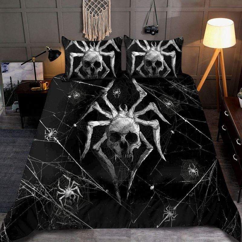 Spider Skull Bedding Set Spider Skull Bedding Set