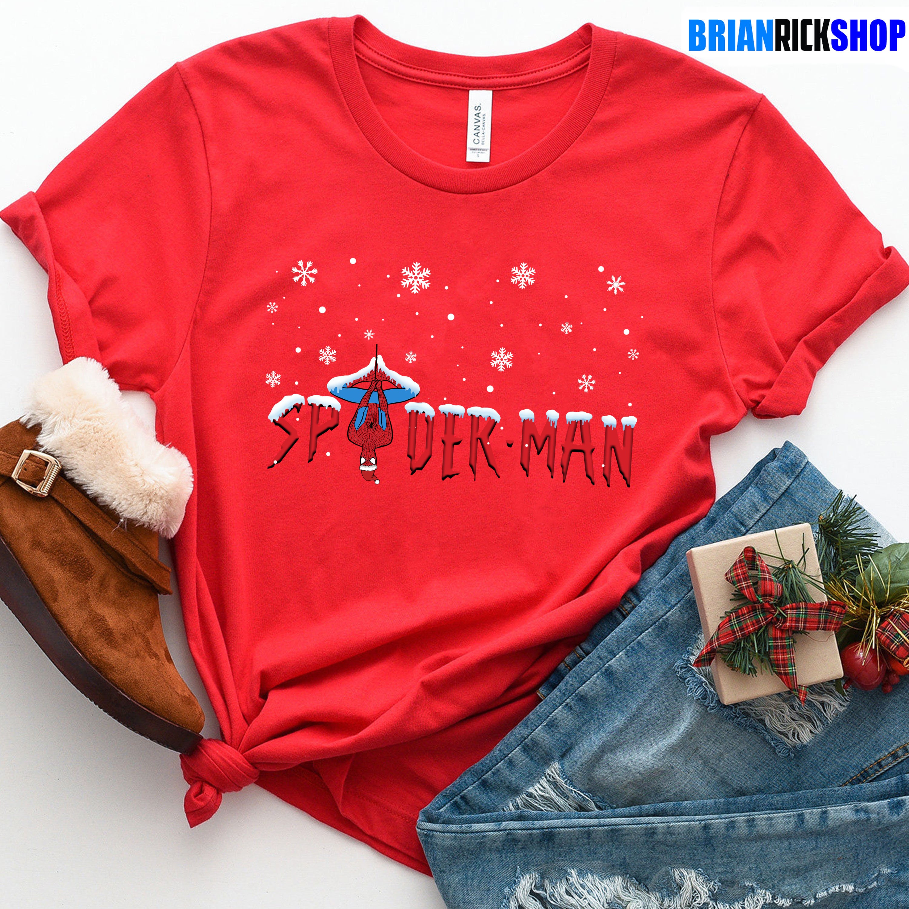 Spiderman Christmas Peter Parker No Way Home Unisex Sweatshirt Spiderman Christmas Peter Parker No Way Home Unisex Sweatshirt