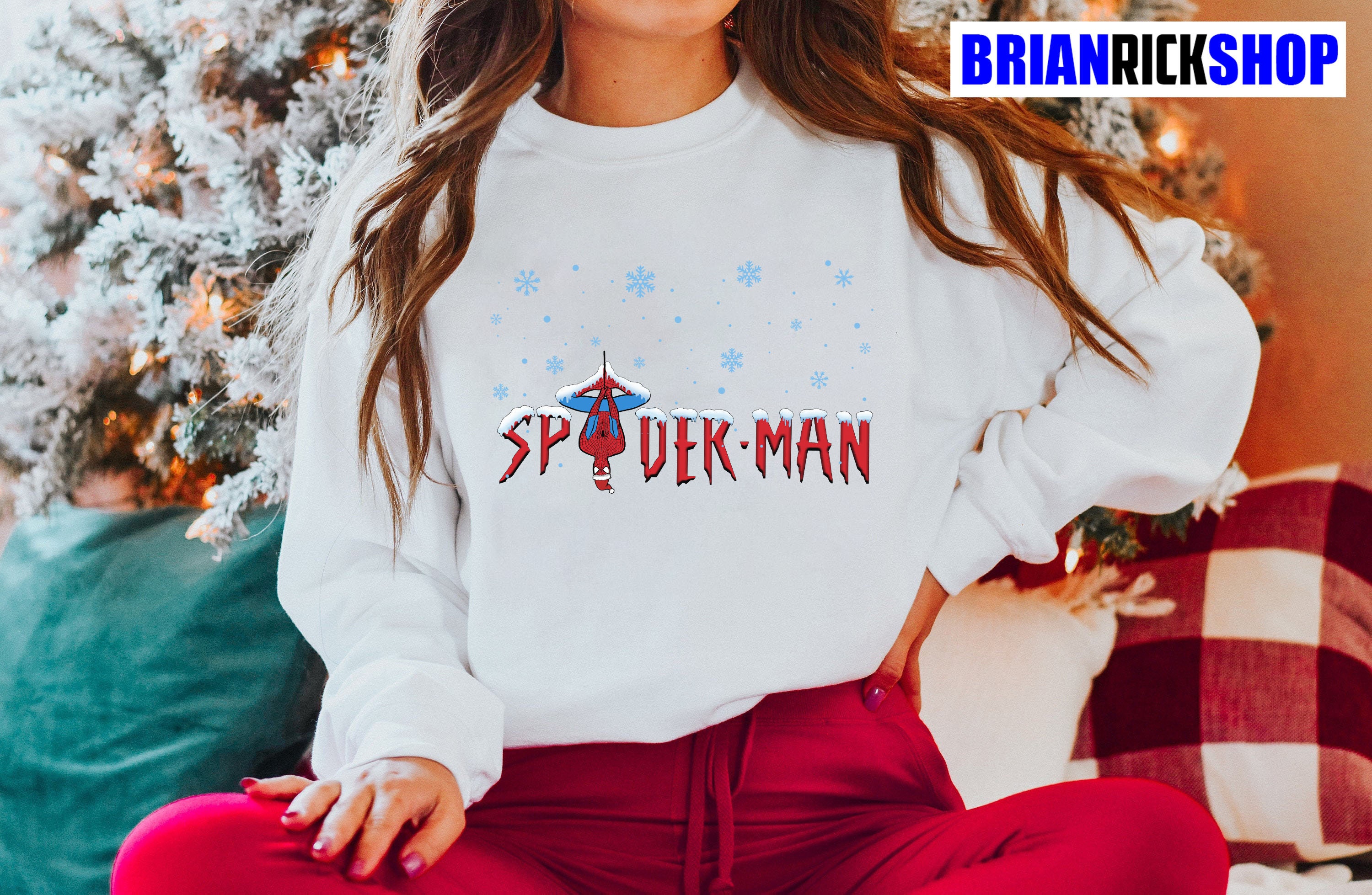 Spiderman Christmas Peter Parker No Way Home Unisex Sweatshirt