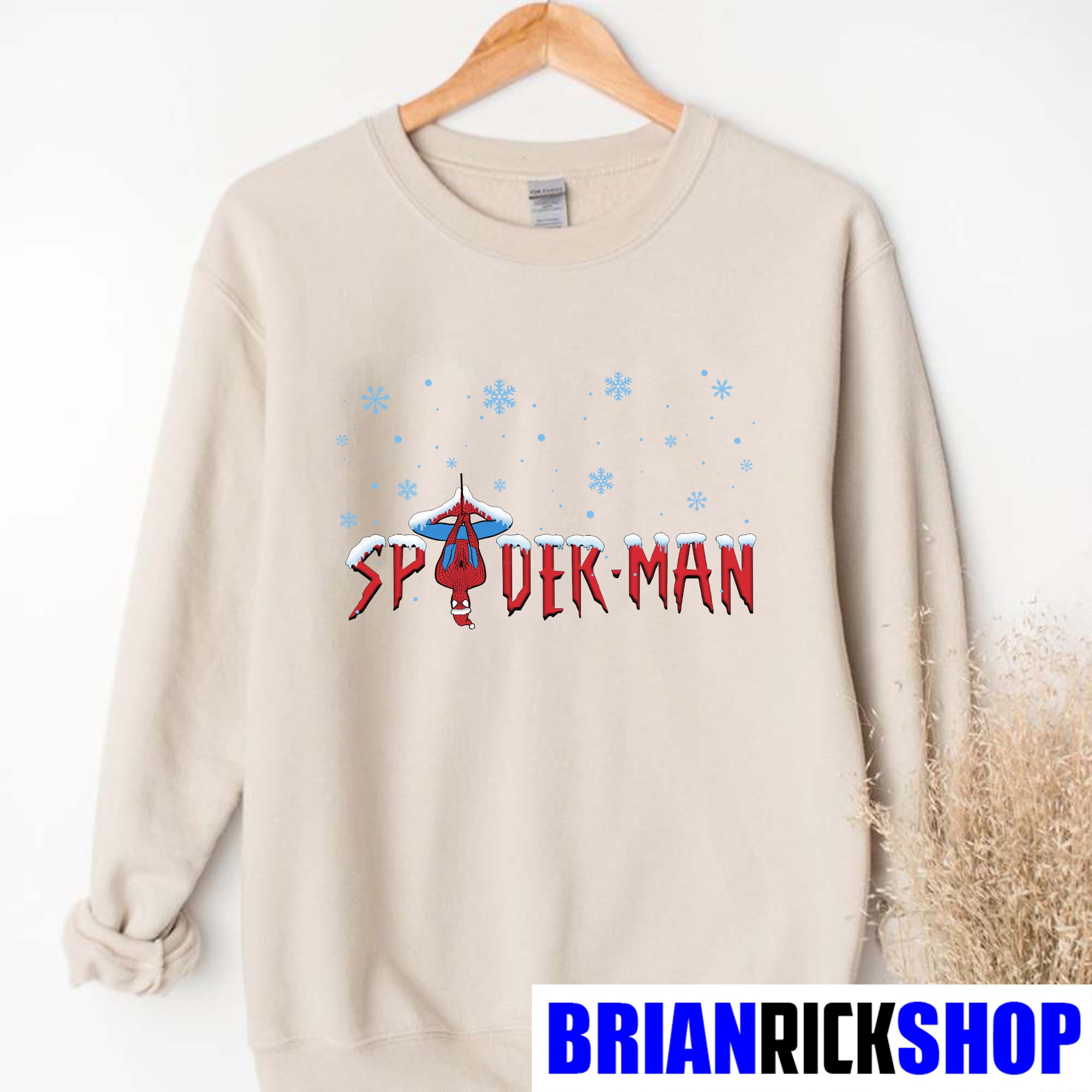 Spiderman Christmas Peter Parker No Way Home Unisex Sweatshirt Spiderman Christmas Peter Parker No Way Home Unisex Sweatshirt