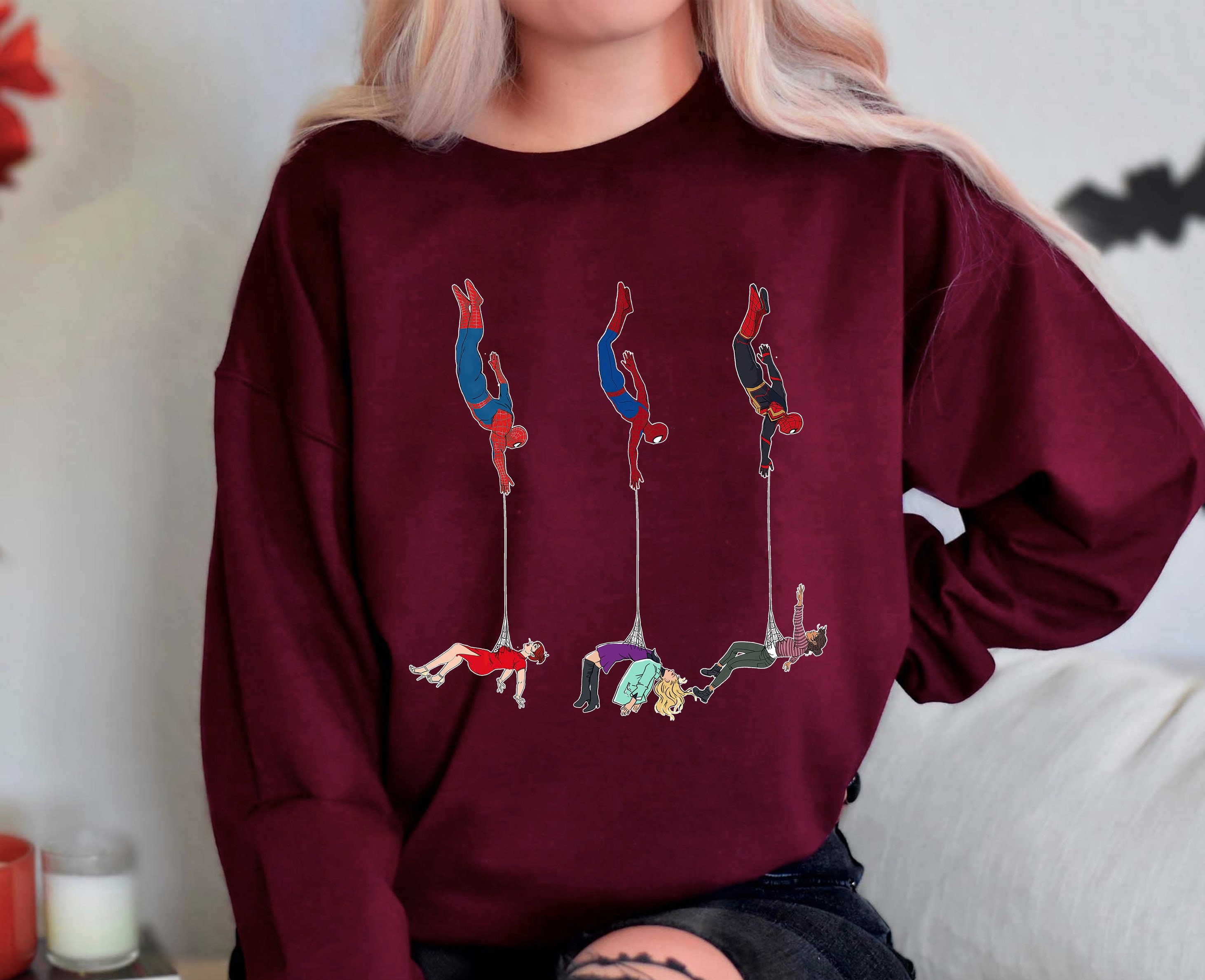Spiderman Epic Momen No Way Home Peter Parker Unisex Sweatshirt