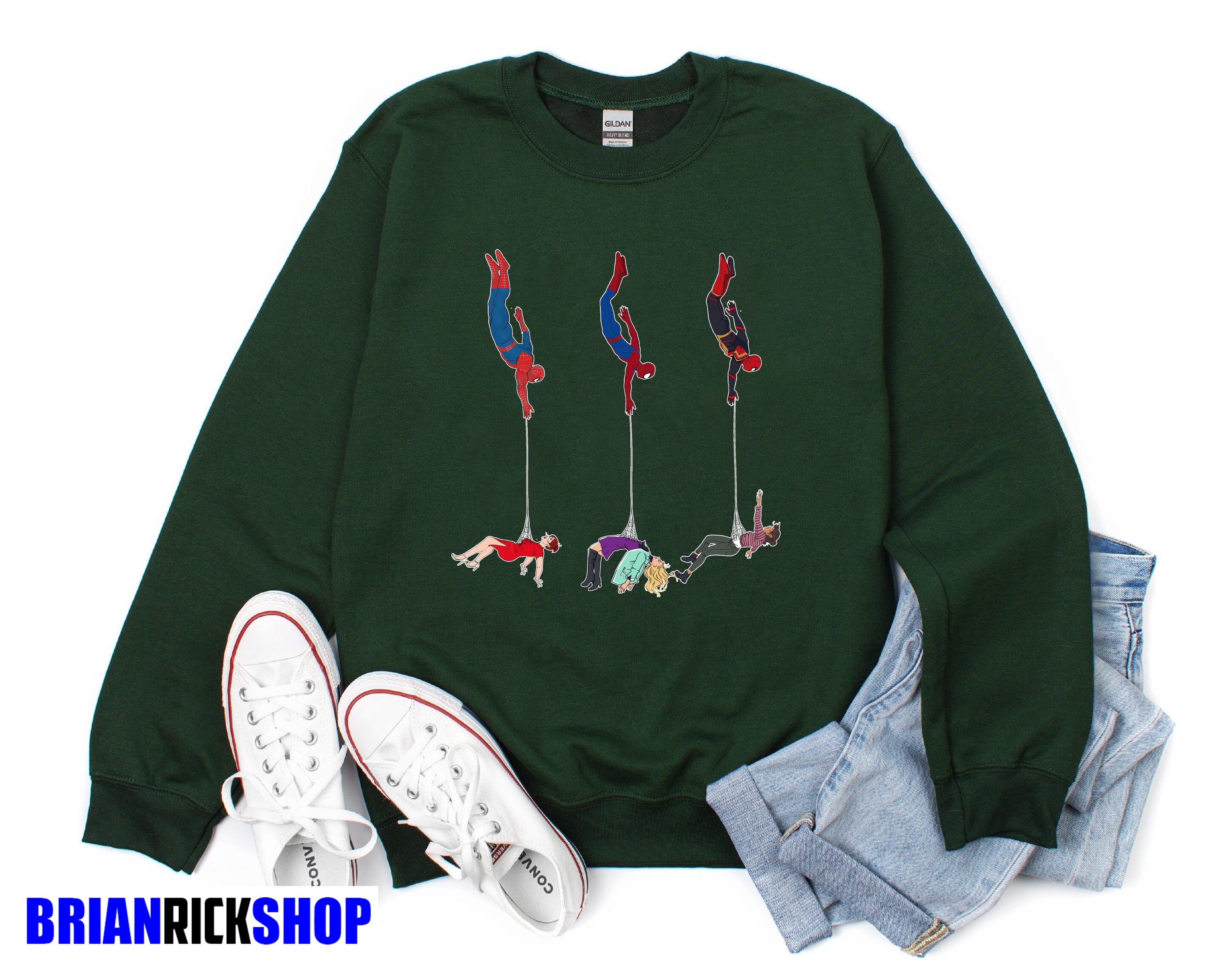 Spiderman Epic Momen No Way Home Peter Parker Unisex Sweatshirt