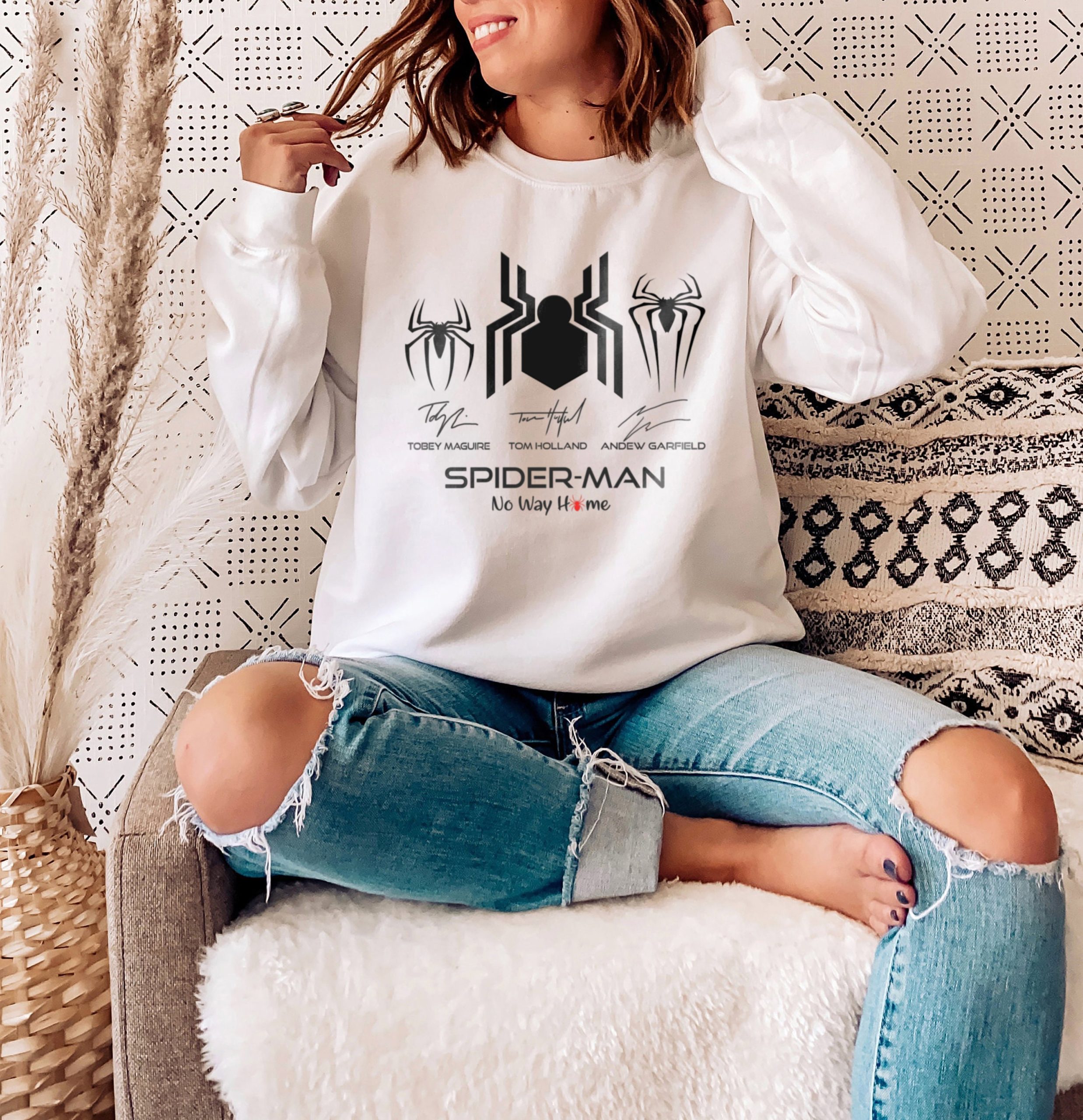 Spiderman No Way Home Peter Parker Marvel Unisex Sweatshirt Spiderman No Way Home Peter Parker Marvel Unisex Sweatshirt