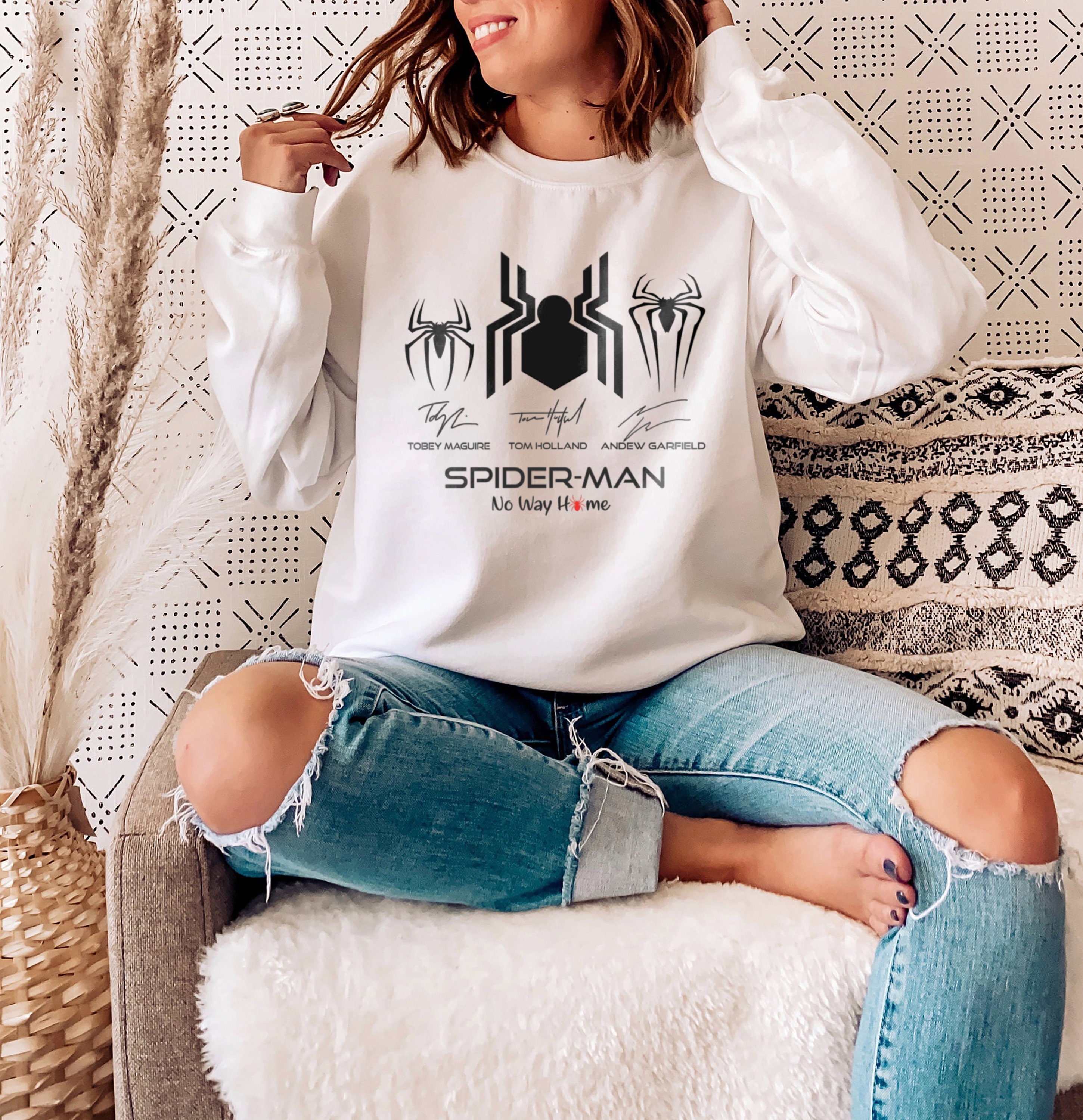 Spiderman No Way Home Peter Parker Marvel Unisex Sweatshirt
