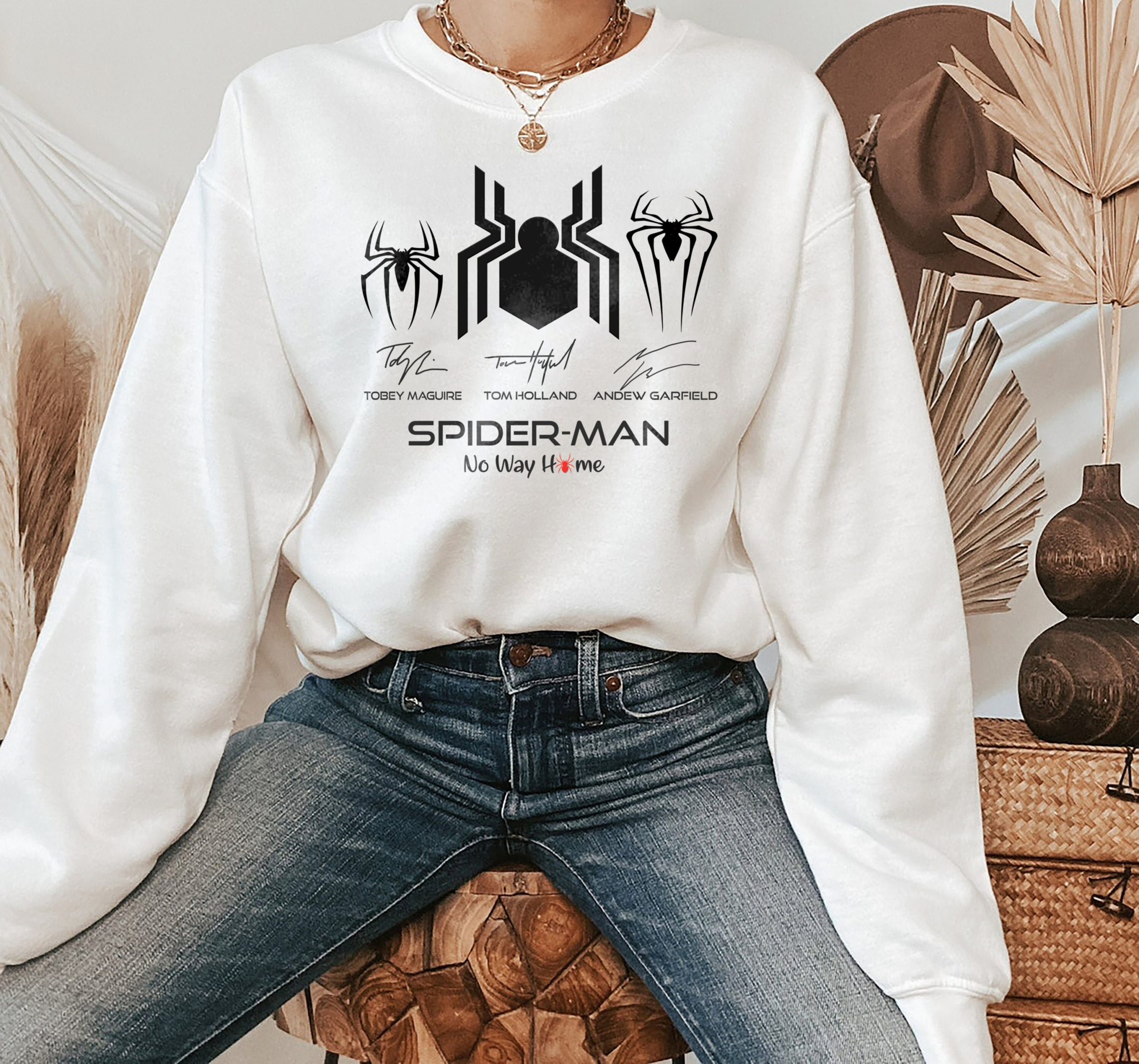 Spiderman No Way Home Peter Parker Marvel Unisex Sweatshirt Spiderman No Way Home Peter Parker Marvel Unisex Sweatshirt