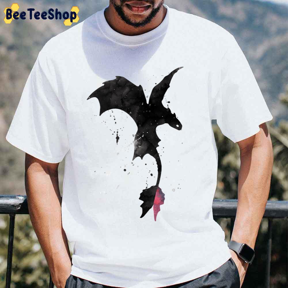 Splatter Toothless Dragon How To Train Your Dragon Unisex T-Shirt Splatter Toothless Dragon How To Train Your Dragon Unisex T-Shirt