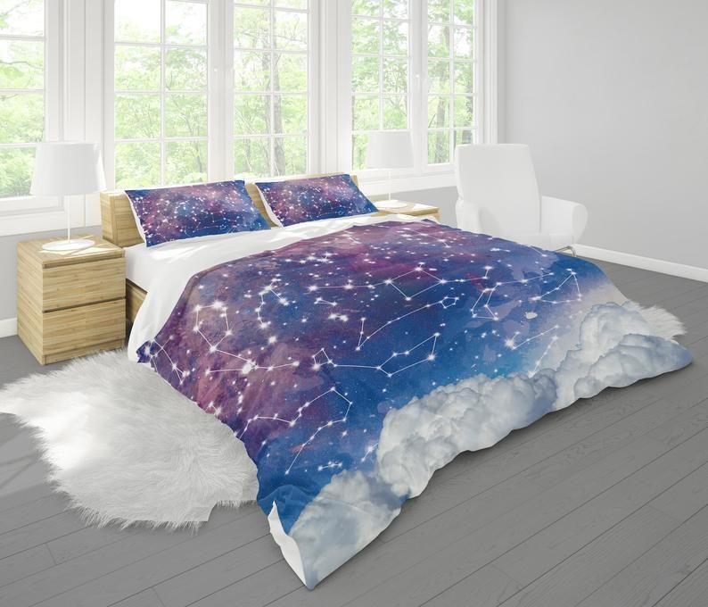 Star Constellations Cotton Bedding Sets Star Constellations Cotton Bedding Sets