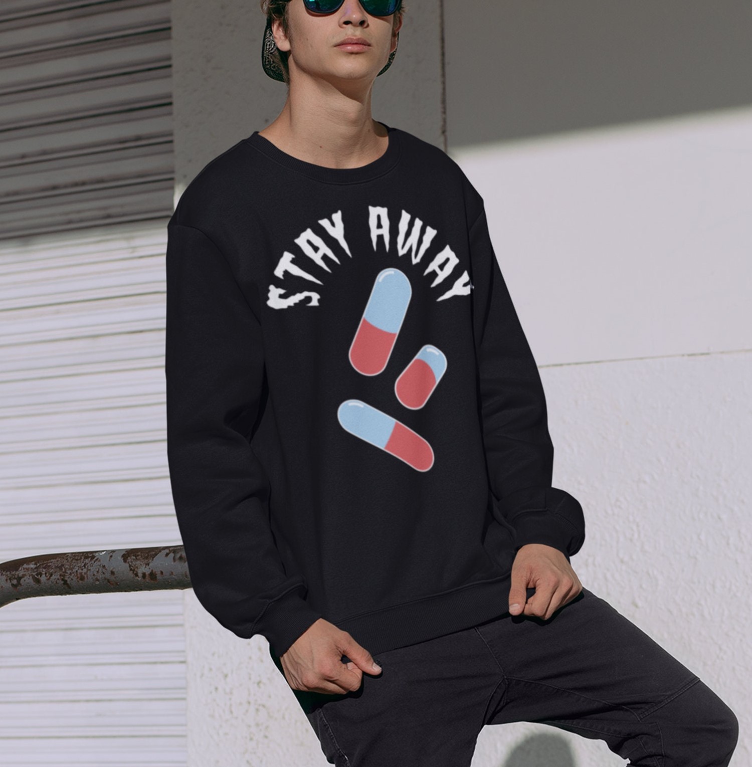 Stay Aways Art Unisex Sweatshirt Stay Aways Art Unisex Sweatshirt