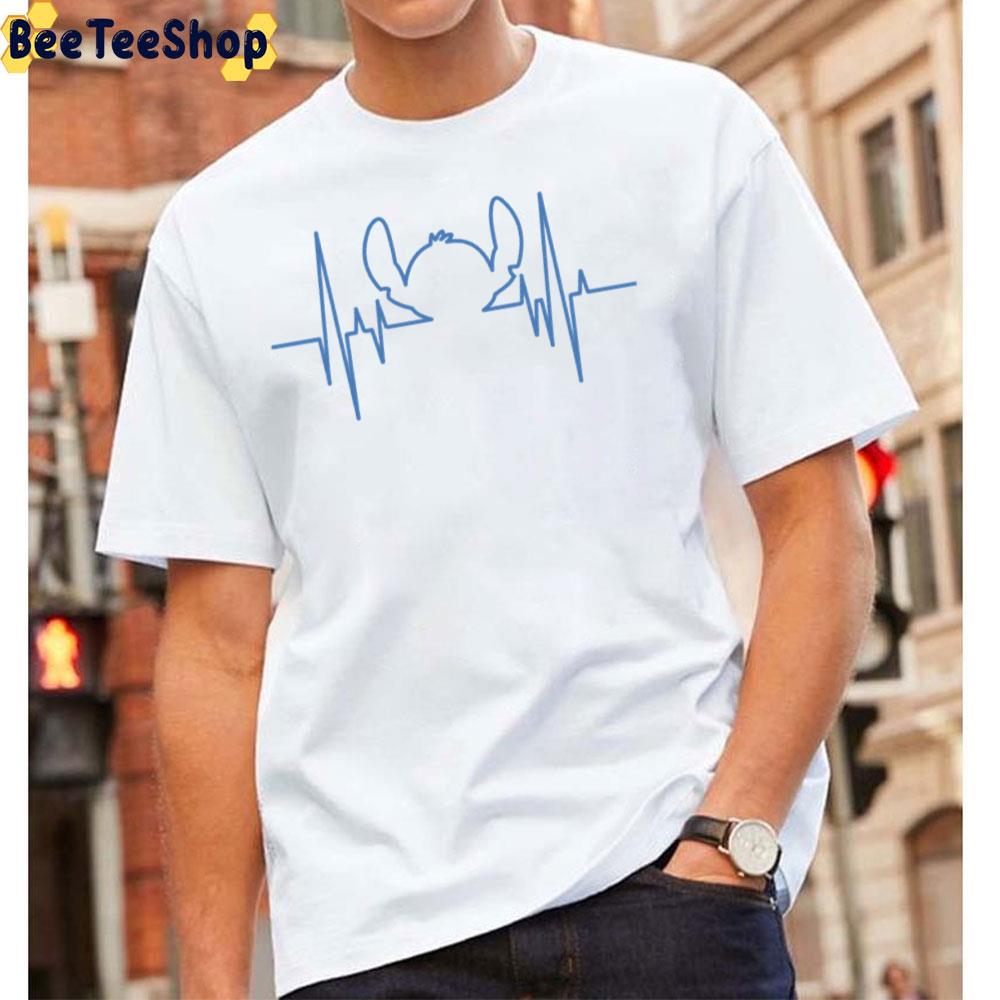 Stitch Heartbeat Unisex T-Shirt Stitch Heartbeat Unisex T-Shirt