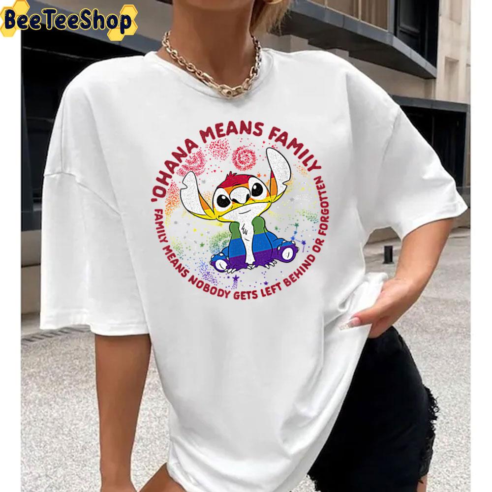 Stitch Pride Circle Unisex T-Shirt Stitch Pride Circle Unisex T-Shirt