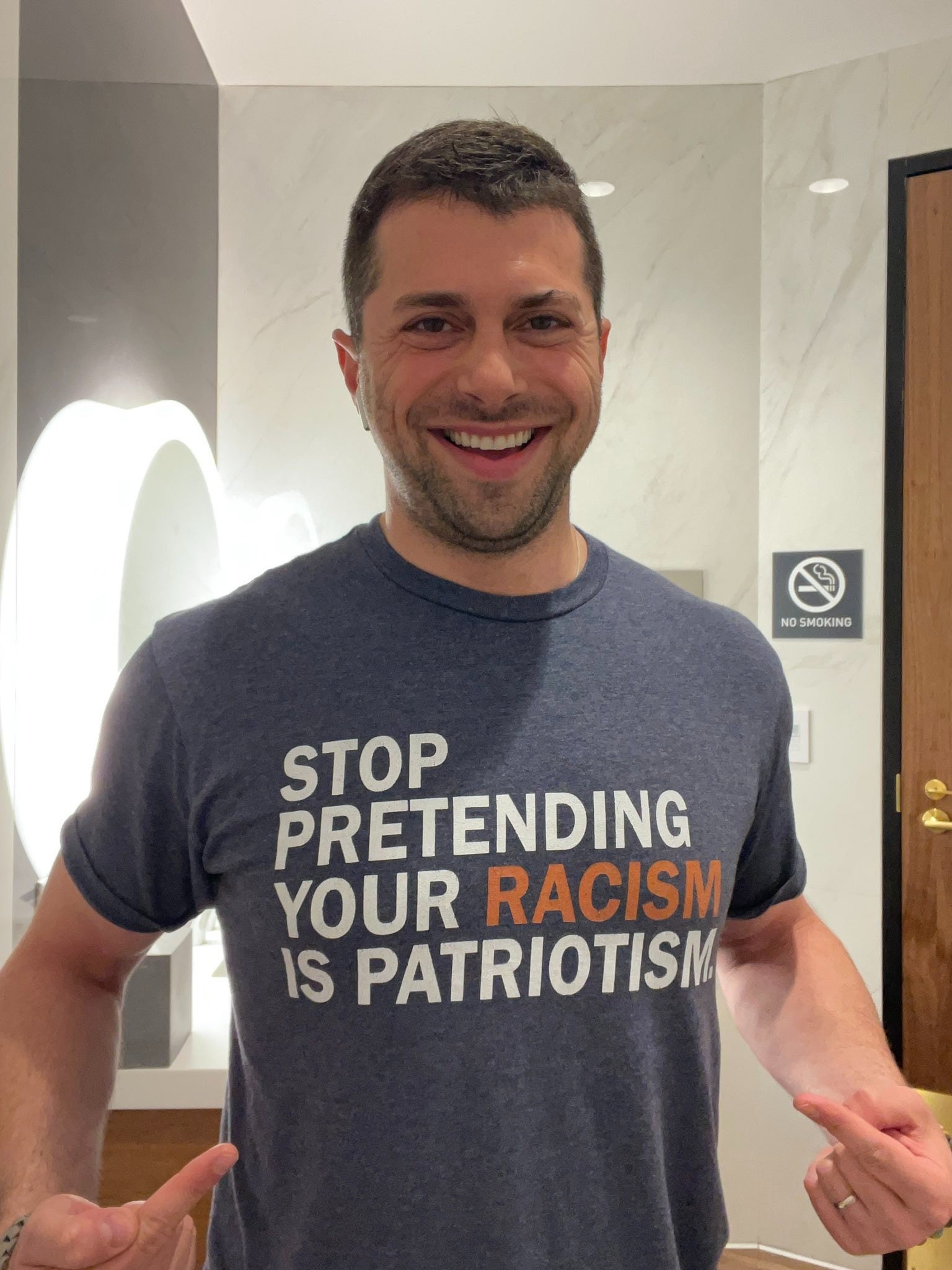 Stop Pretending Your Racism Unisex T-Shirt Stop Pretending Your Racism Unisex T-Shirt