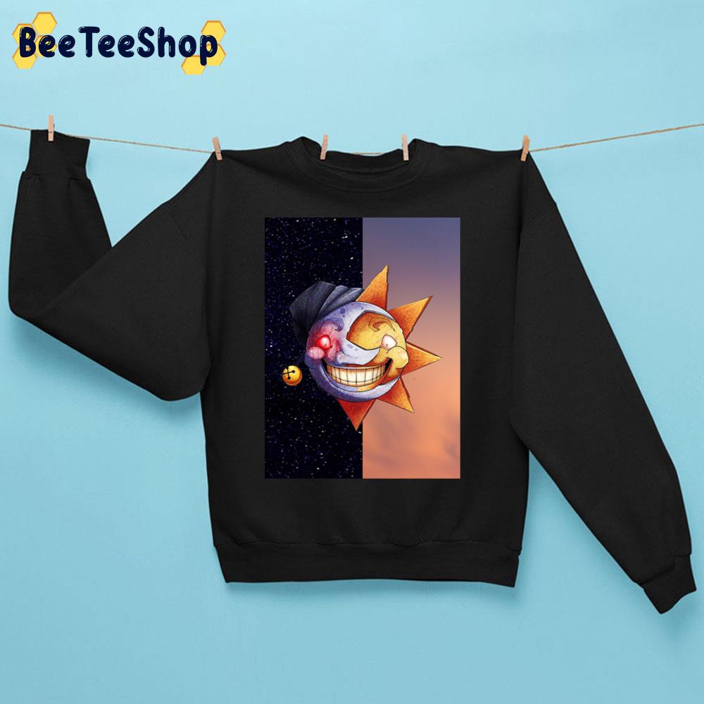 Sundrop Moondrop Day And Night Unisex Sweatshirt Sundrop Moondrop Day And Night Unisex Sweatshirt