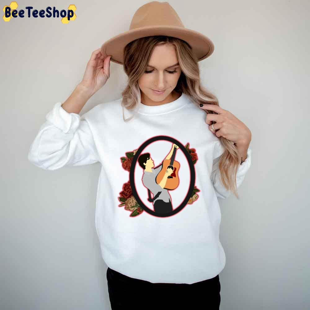 Sweet Shawn Mendes And Guitar Unisex T-Shirt Sweet Shawn Mendes And Guitar Unisex T-Shirt