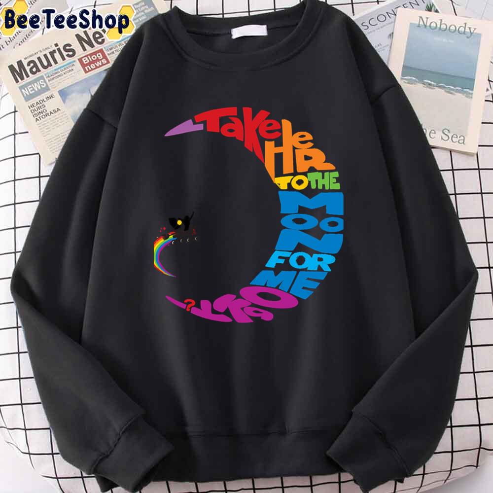 Take Her To The Moon For Me Ok Inside Out Moive Unisex T-Shirt Take Her To The Moon For Me Ok Inside Out Moive Unisex T-Shirt