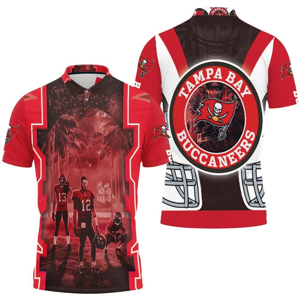 Tampa Bay Buccaneers 2021 Nfl Champions Tom Brady And Teammate 3d Polo Shirt Jersey All Over Print Shirt 3d T-shirt Tampa Bay Buccaneers 2021 Nfl Champions Tom Brady And Teammate 3d Polo Shirt Jersey All Over Print Shirt 3d T-shirt