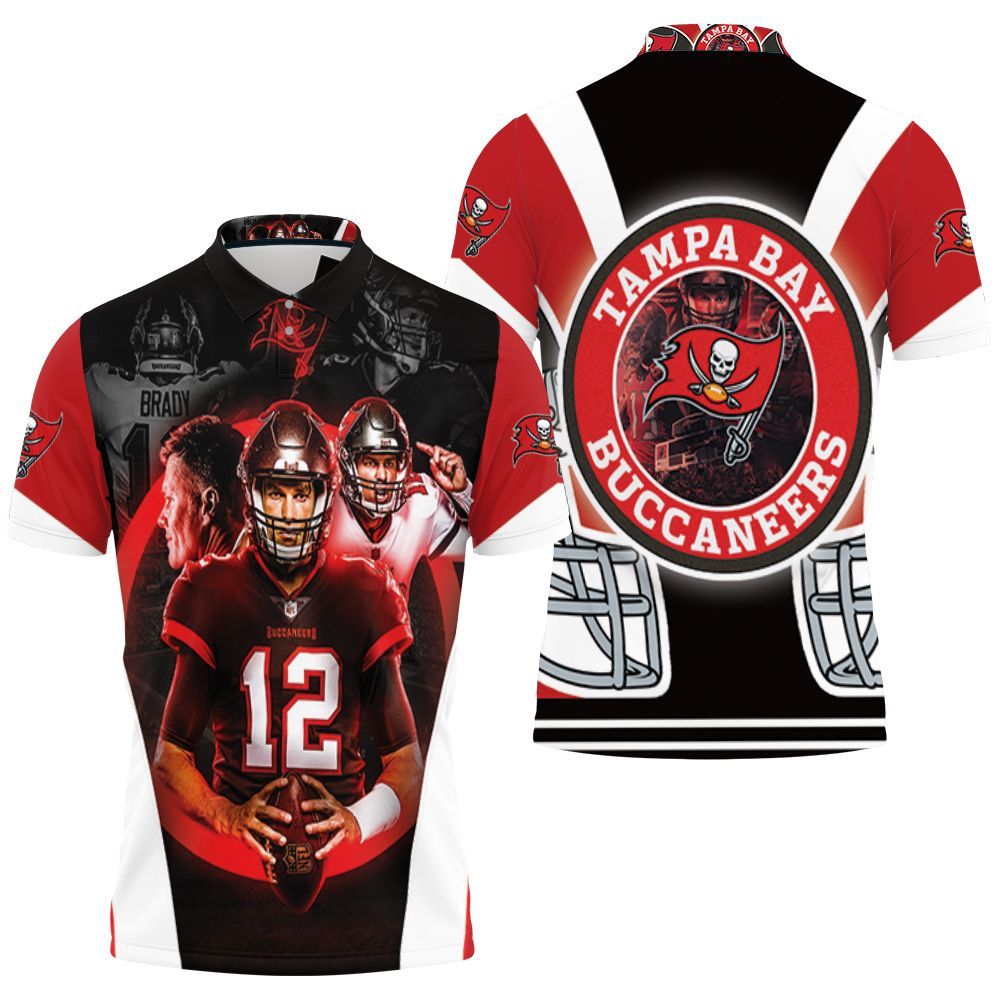Tampa Bay Buccaneers 2021 Nfl Champions Tom Brady Art Polo Shirt All Over Print Shirt 3d T-shirt Tampa Bay Buccaneers 2021 Nfl Champions Tom Brady Art Polo Shirt All Over Print Shirt 3d T-shirt