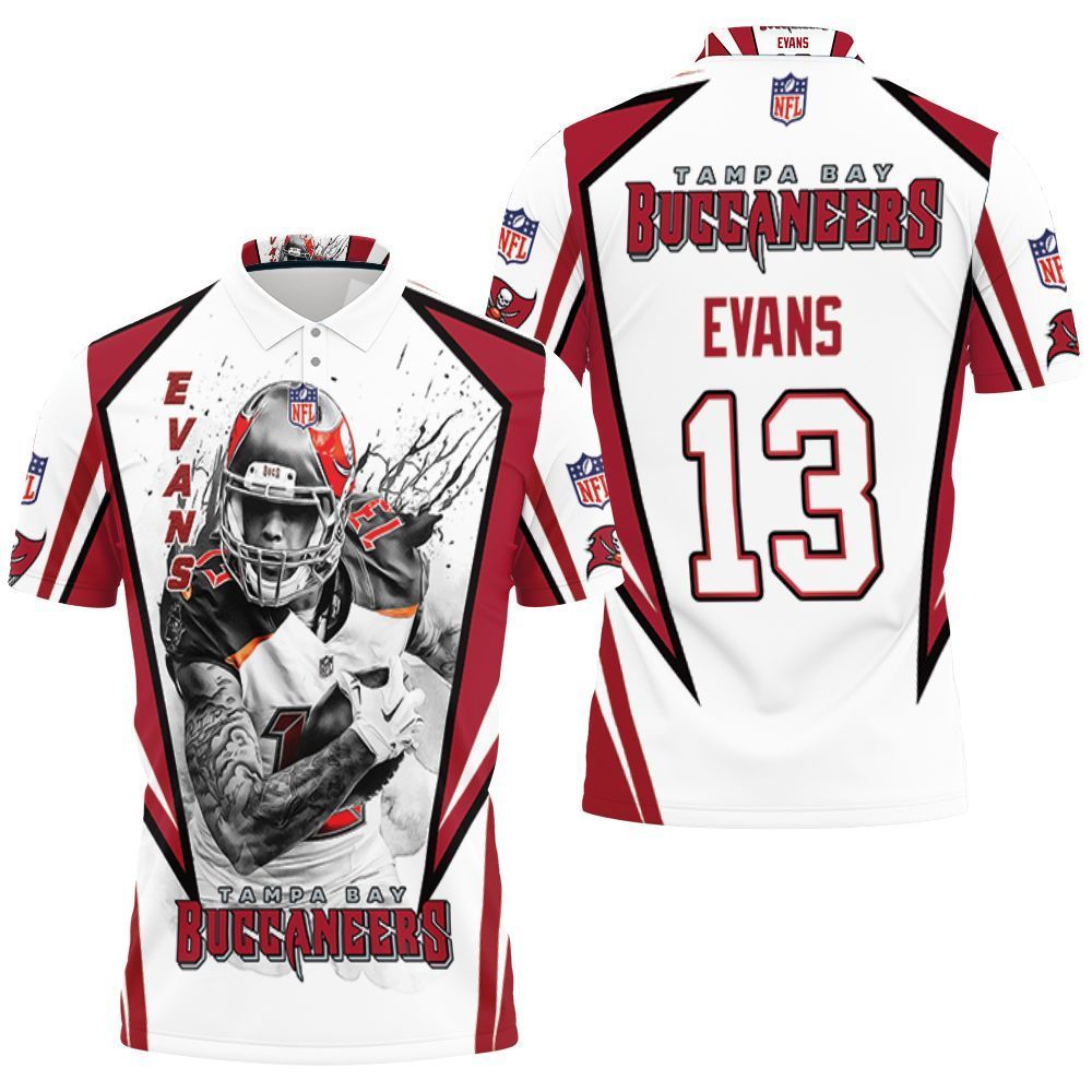 Tampa Bay Buccaneers Mike Evans 13 3d Polo Shirt Jersey All Over Print Shirt 3d T-shirt Tampa Bay Buccaneers Mike Evans 13 3d Polo Shirt Jersey All Over Print Shirt 3d T-shirt