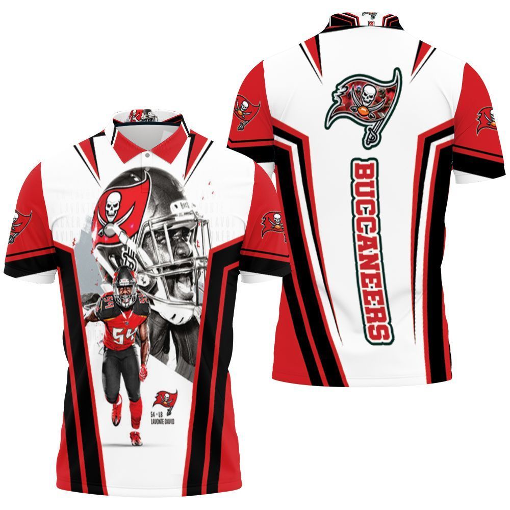 Tampa Bay Buccaneers Superbowl Champions Lavonte David 54 3d Polo Shirt Jersey All Over Print Shirt 3d T-shirt Tampa Bay Buccaneers Superbowl Champions Lavonte David 54 3d Polo Shirt Jersey All Over Print Shirt 3d T-shirt