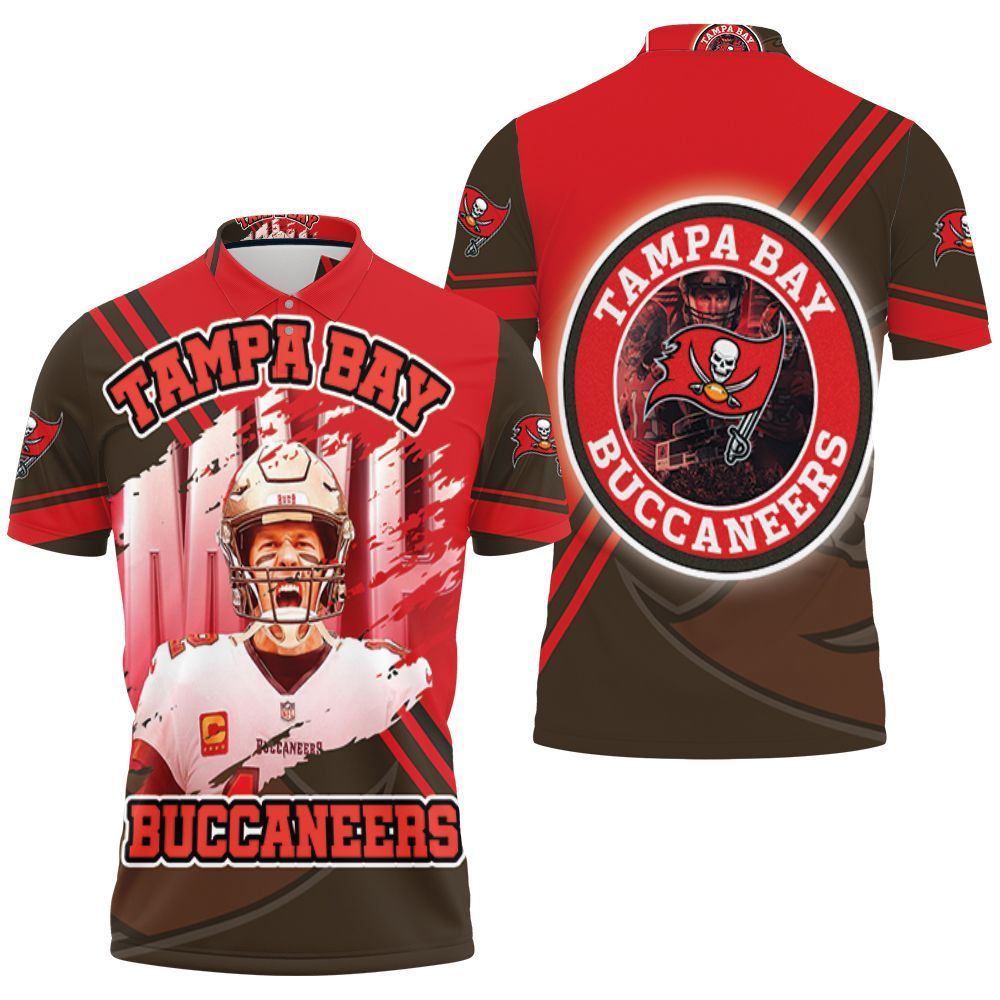 Tampa Bay Buccaneers Tom Brady 12super Bowl Champions 2021 3d Polo Shirt Jersey All Over Print Shirt 3d T-shirt Tampa Bay Buccaneers Tom Brady 12super Bowl Champions 2021 3d Polo Shirt Jersey All Over Print Shirt 3d T-shirt