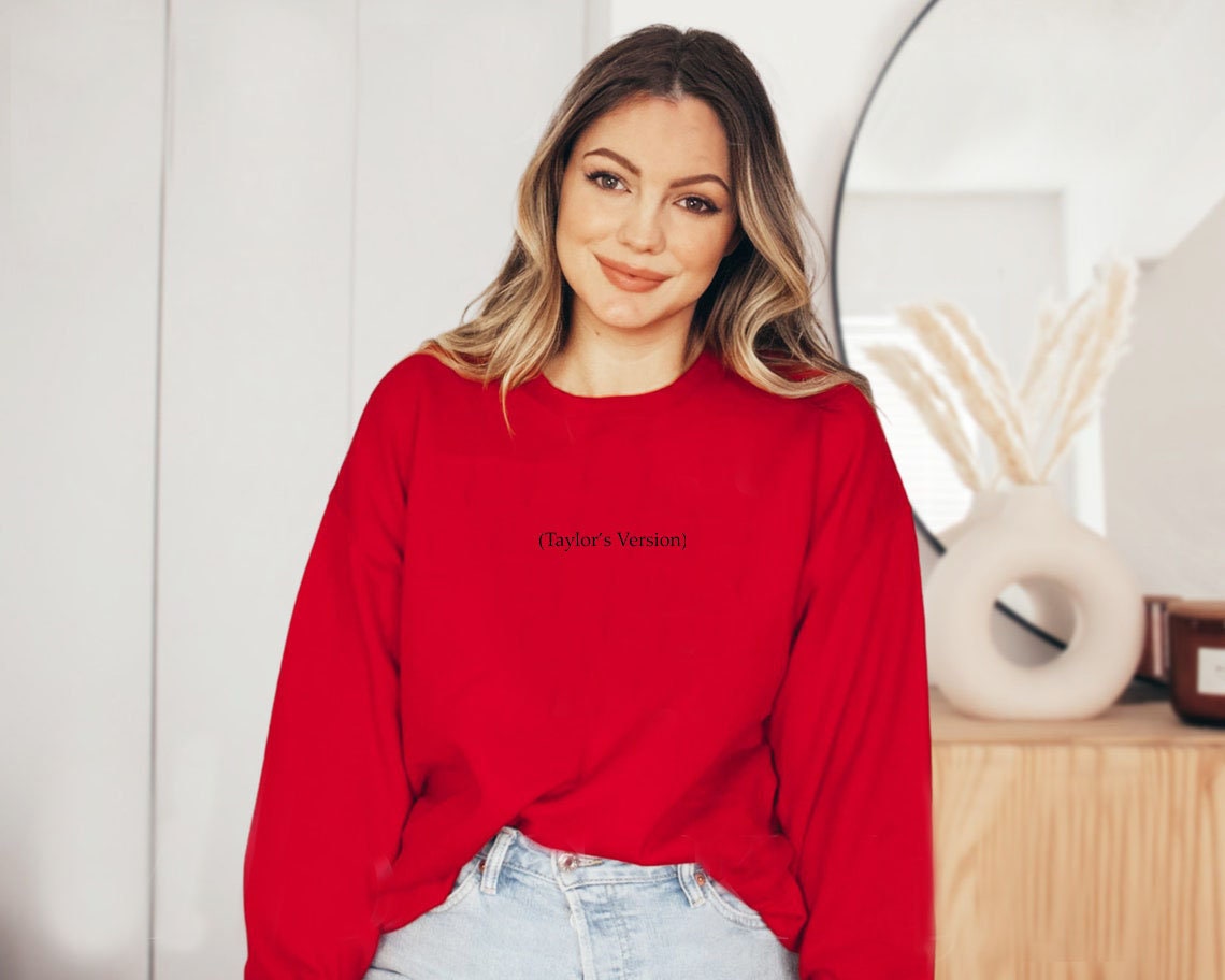 Taylor's Version Unisex Sweatshirt Taylor's Version Unisex Sweatshirt
