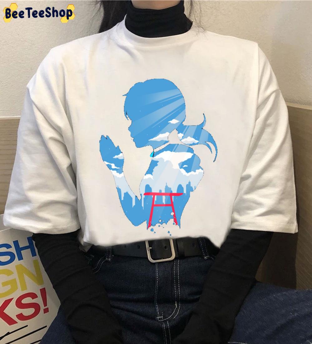 Tenki No Ko Pretty Sky Design Weathering With You Unisex T-Shirt Tenki No Ko Pretty Sky Design Weathering With You Unisex T-Shirt