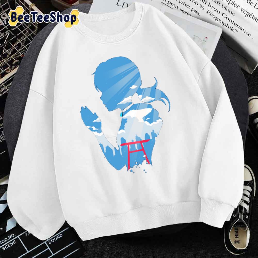 Tenki No Ko Pretty Sky Design Weathering With You Unisex T-Shirt Tenki No Ko Pretty Sky Design Weathering With You Unisex T-Shirt