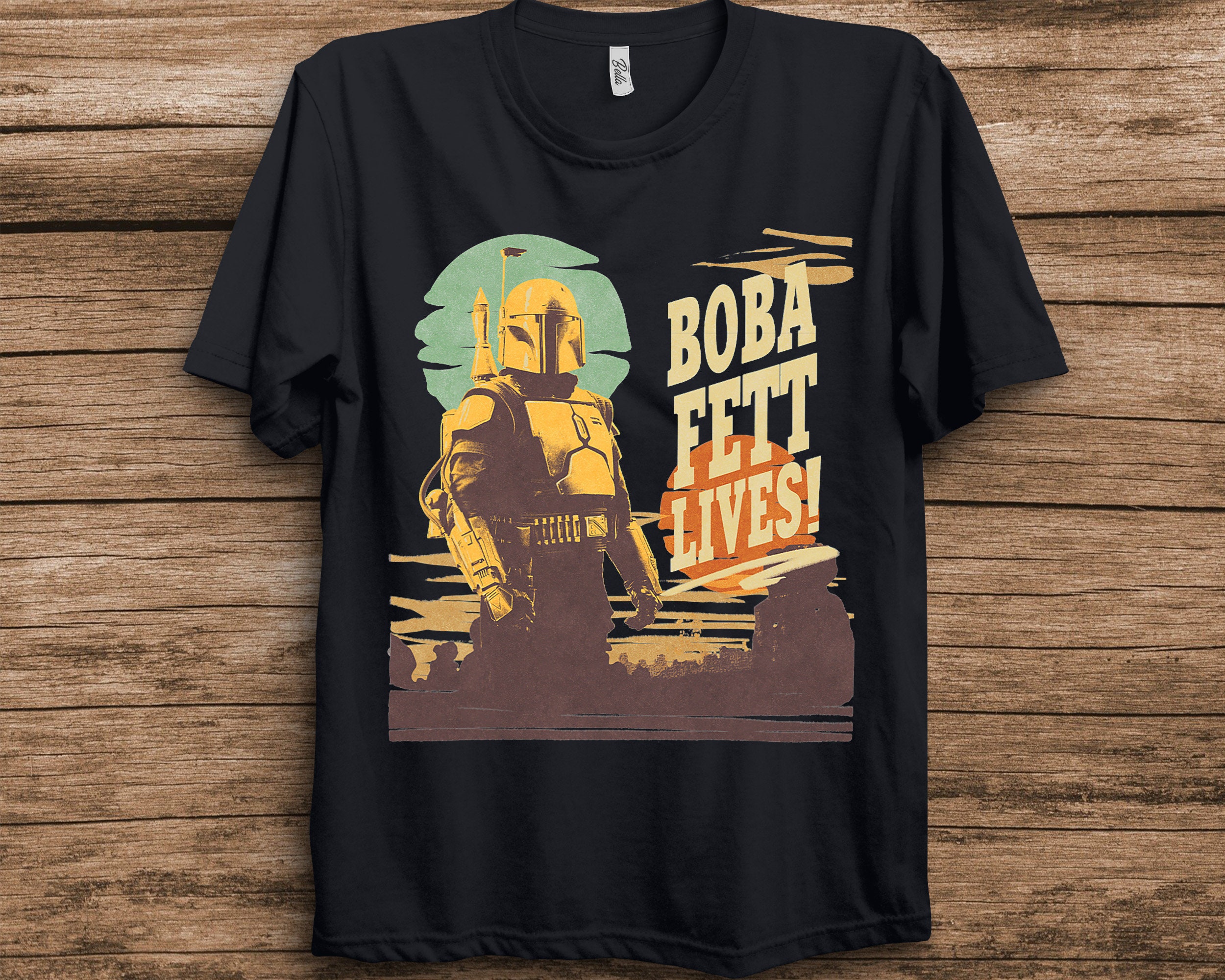 The Book Of Boba Fett Lives Star Wars Unisex T-Shirt The Book Of Boba Fett Lives Star Wars Unisex T-Shirt