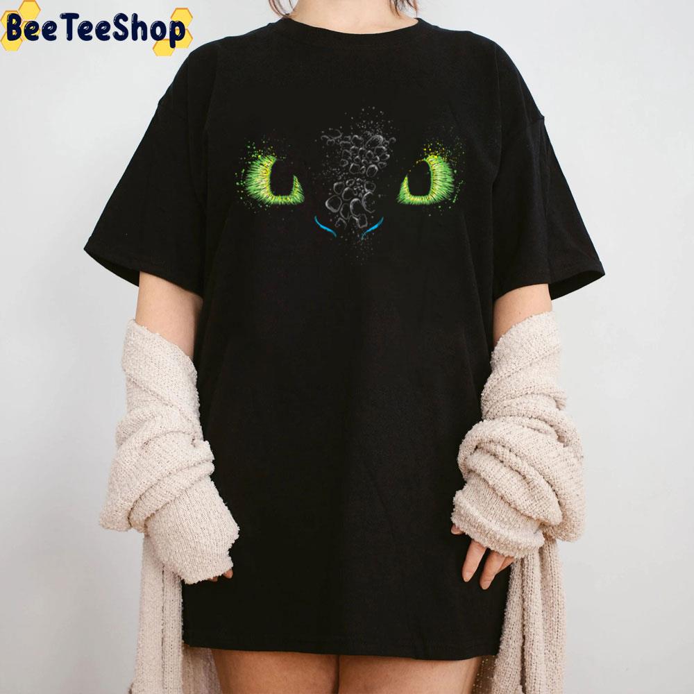 The Eyes Of Toothless How To Train Your Dragon Unisex T-Shirt The Eyes Of Toothless How To Train Your Dragon Unisex T-Shirt