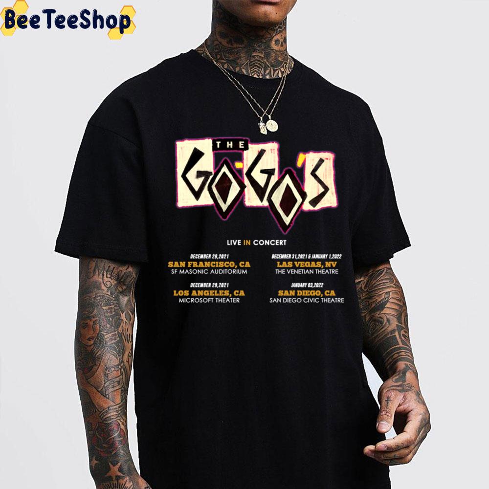 The Go Gos Colorfull Native Art Unisex T-Shirt The Go Gos Colorfull Native Art Unisex T-Shirt