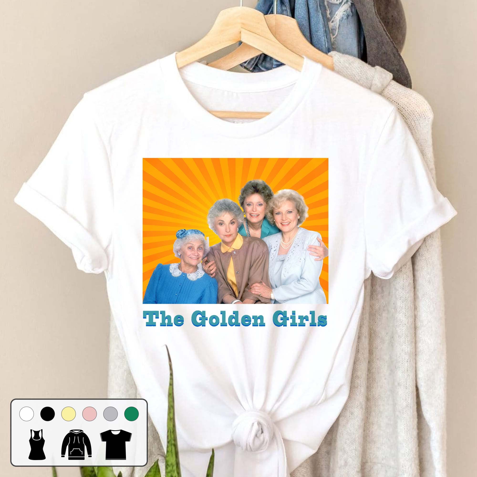 The Golden Girls Blanche Rose Dorothy Sophia Fans Graphic Unisex T-Shirt The Golden Girls Blanche Rose Dorothy Sophia Fans Graphic Unisex T-Shirt