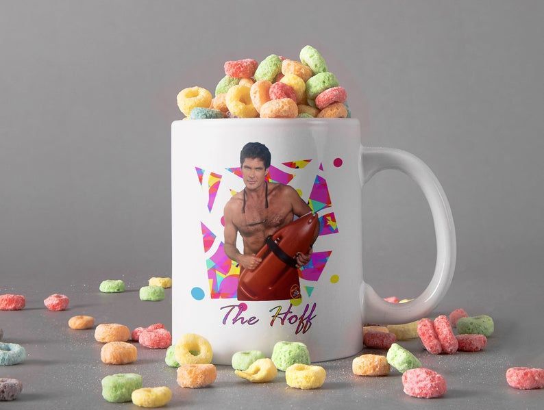 The Hoff Mug David Hasselhoff Mug Baywatch Movie Mug Retro Vintage Mug Premium Sublime Ceramic Coffee Mug White The Hoff Mug David Hasselhoff Mug Baywatch Movie Mug Retro Vintage Mug Premium Sublime Ceramic Coffee Mug White
