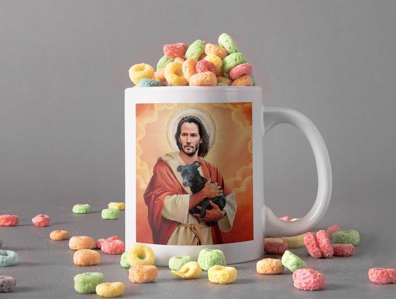 The Immortal John Wick And Daisy Puppy Mug Keanu Reeves Mug Hit Man Mug Renaissance Style Mug Premium Sublime Ceramic Coffee Mug White The Immortal John Wick And Daisy Puppy Mug Keanu Reeves Mug Hit Man Mug Renaissance Style Mug Premium Sublime Ceramic Coffee Mug White