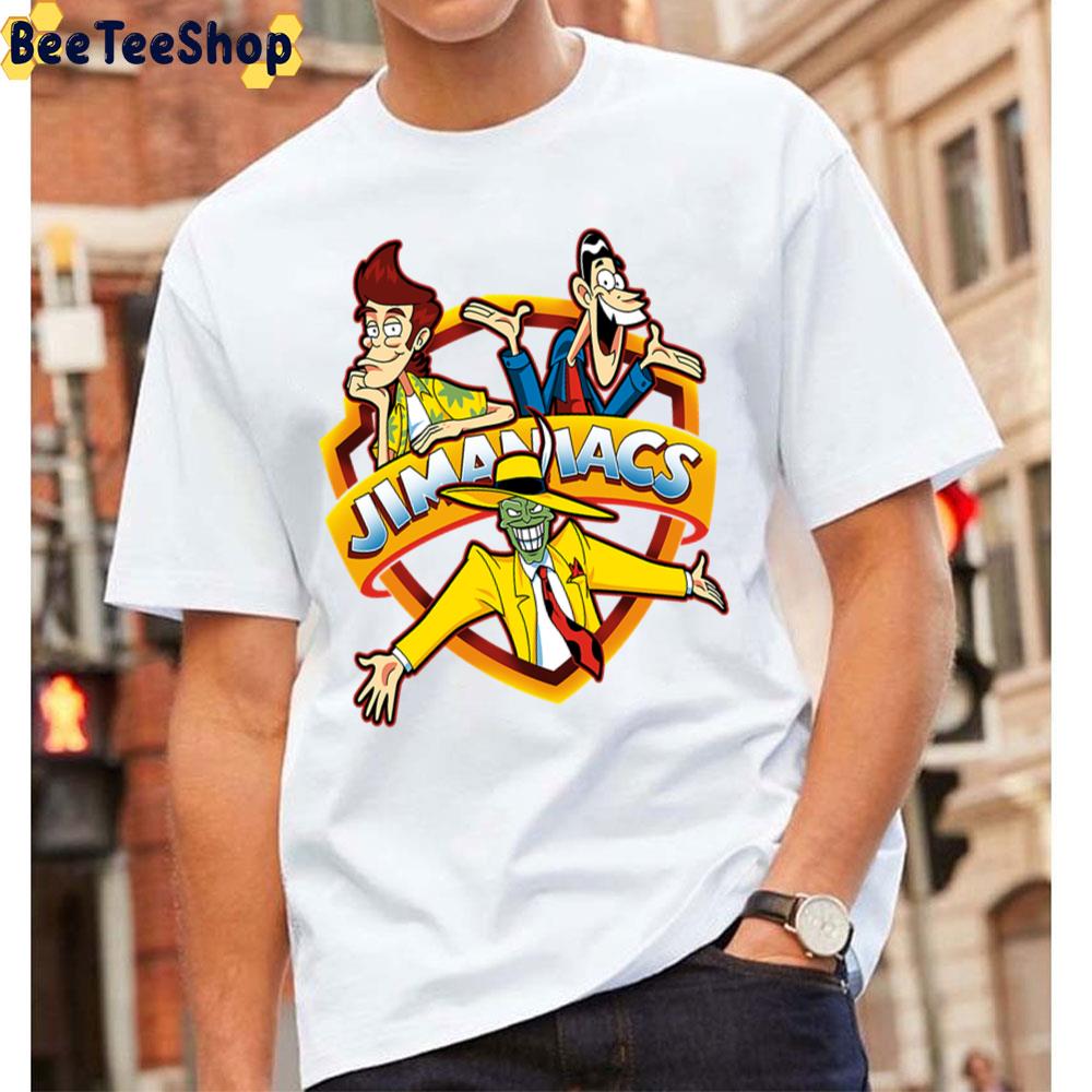 The Mask Jim Carrey Jimaniacs Unisex T-Shirt The Mask Jim Carrey Jimaniacs Unisex T-Shirt